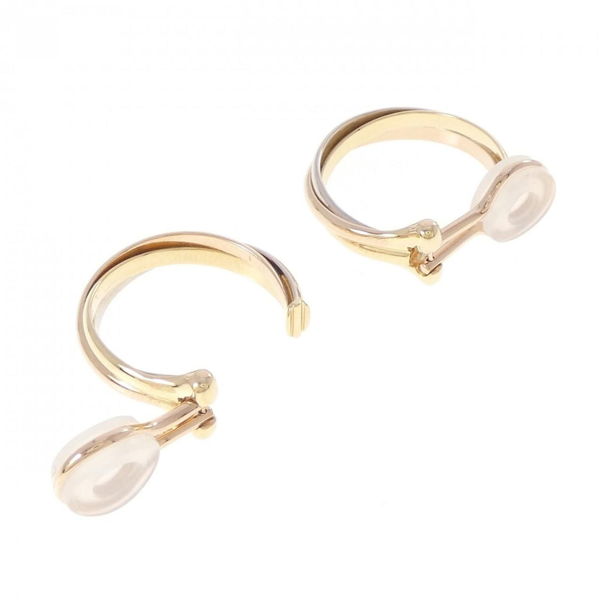 Cartier Trinity Earrings Gold — view 3