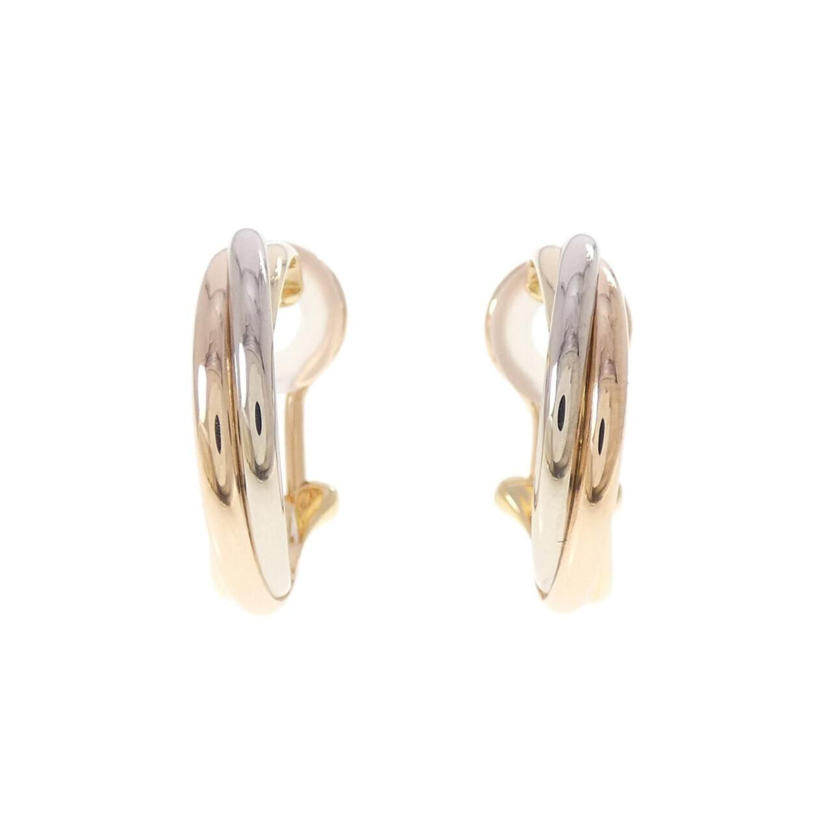 Cartier Trinity Earrings Gold