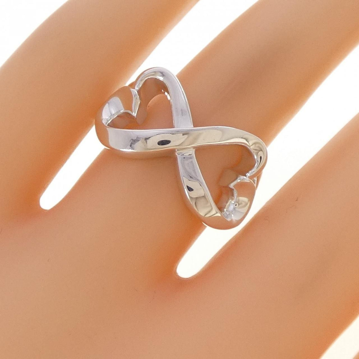 Tiffany & Co Double Loving Heart Ring — view 5