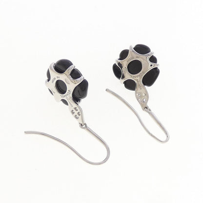 Chanel Camellia Earrings White Gold — view 3