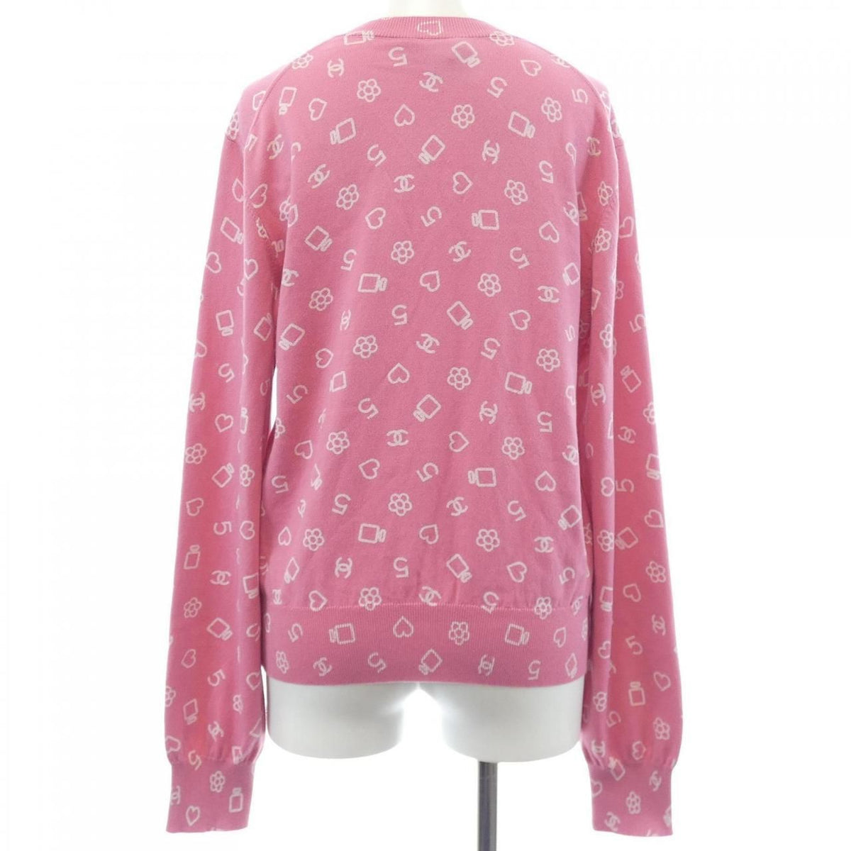 Chanel 23C Knit Sweater White — view 2