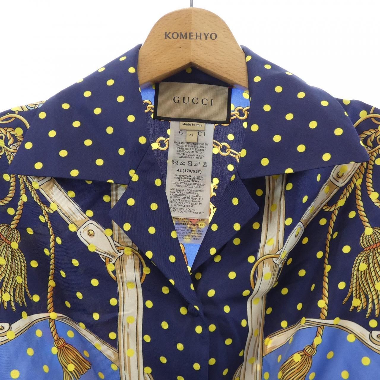 Gucci Zanur Shirt Navy — view 5