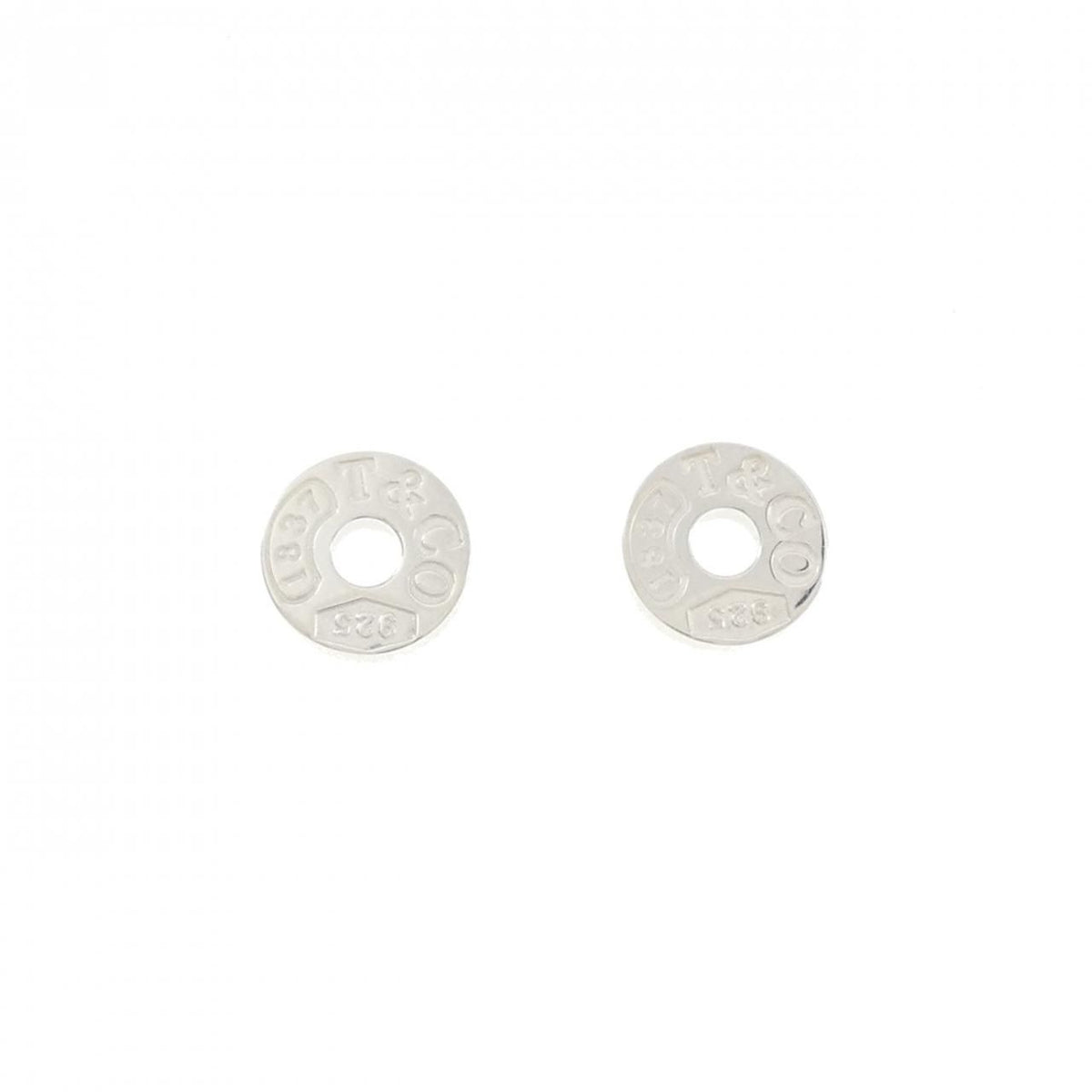 Tiffany & Co 1837 Circle Earrings
