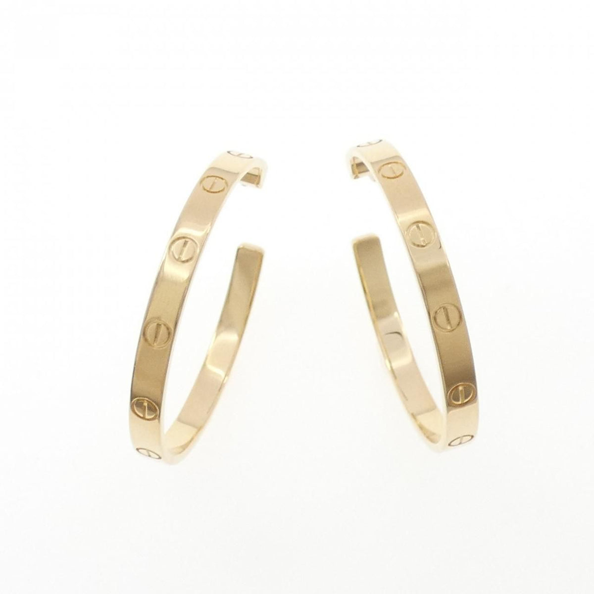Cartier Love Earrings Gold