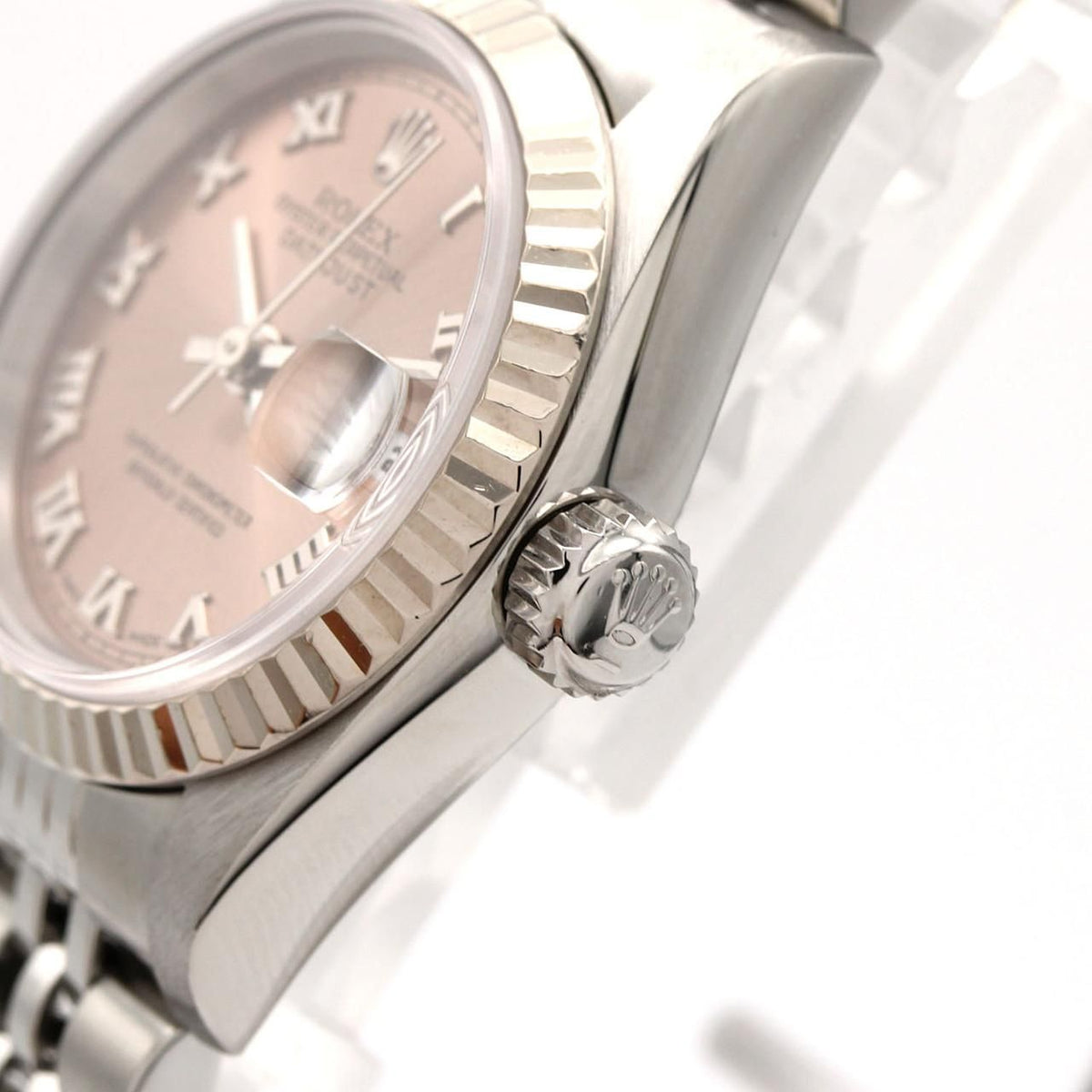 Rolex Datejust Automatic Watch White — view 3