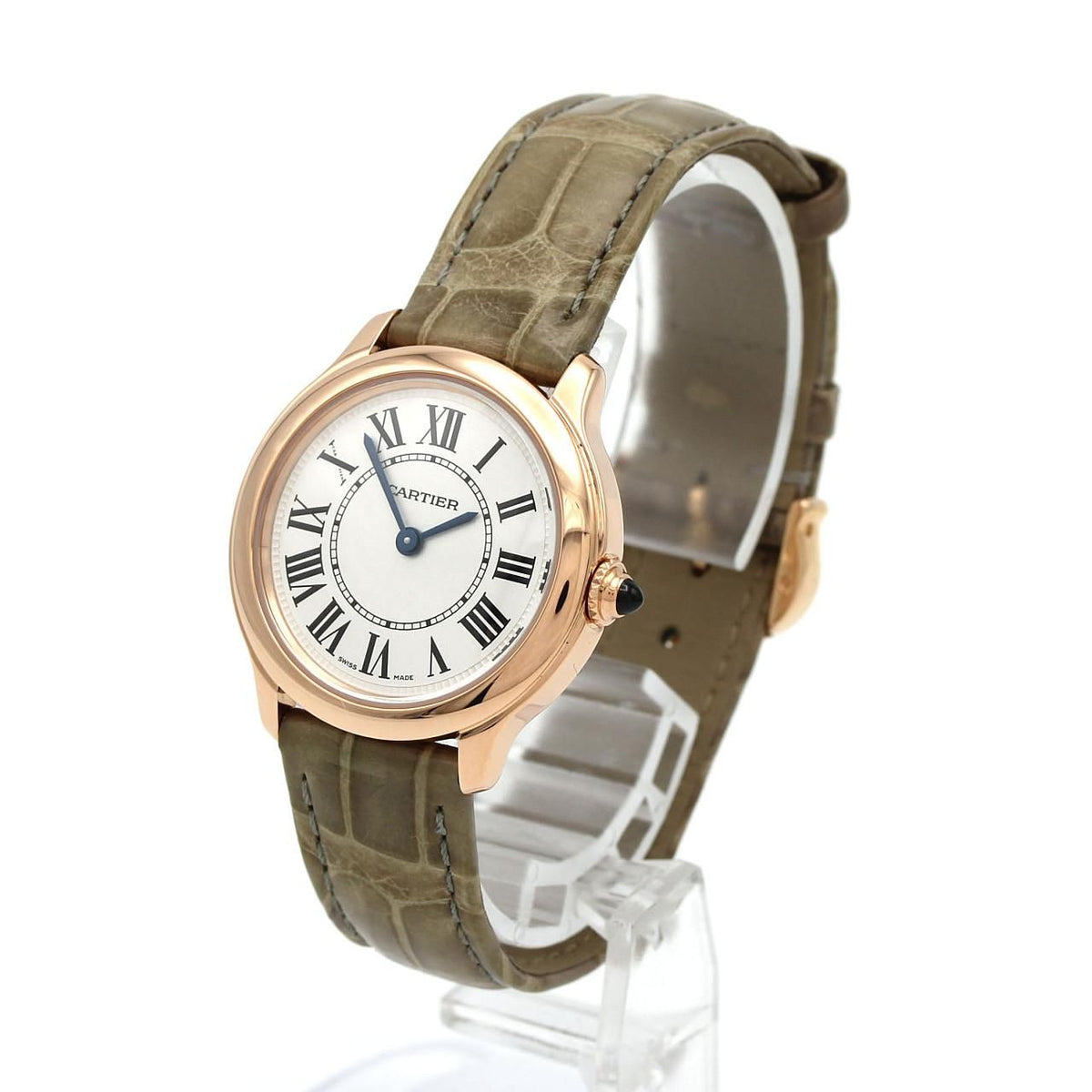 Cartier Ronde LC PG RG Quartz Watch — view 2