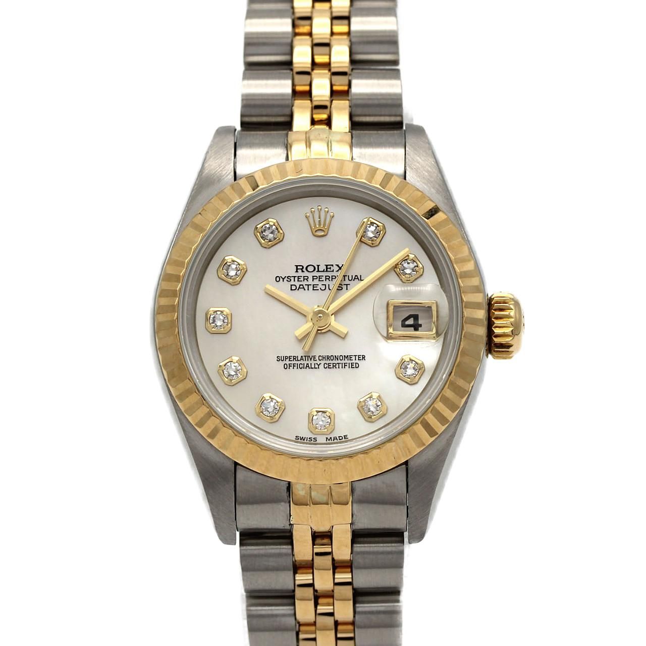 Rolex Datejust Automatic Watch Gold