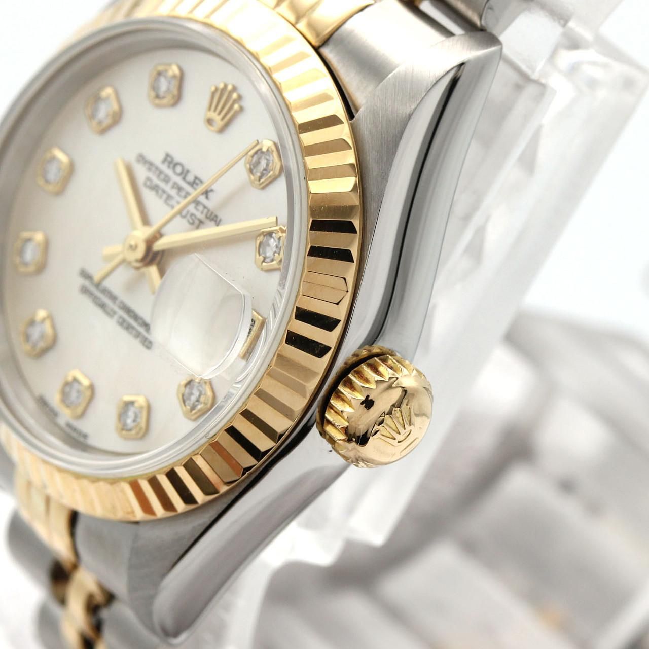 Rolex Datejust Automatic Watch Gold — view 3