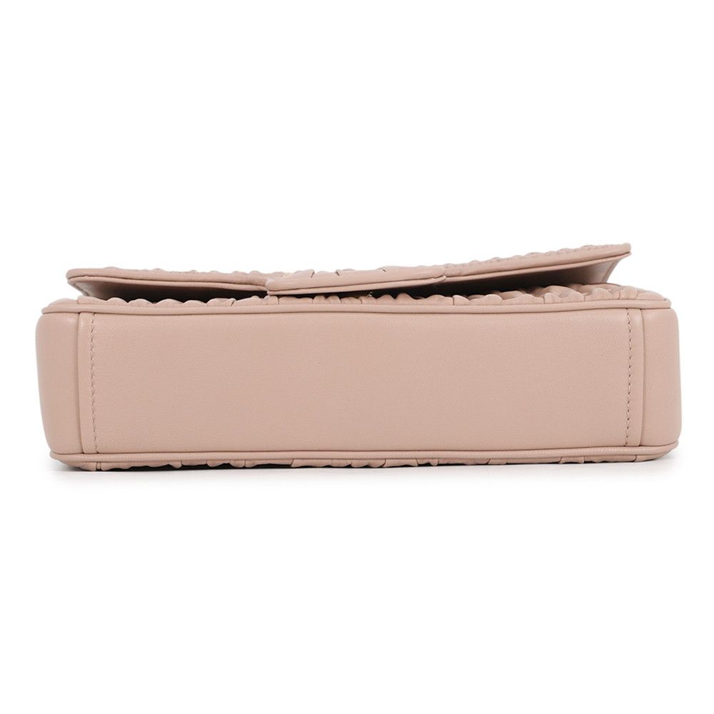Prada Chain Shoulder Bag Gathered Nappa Leather — view 3