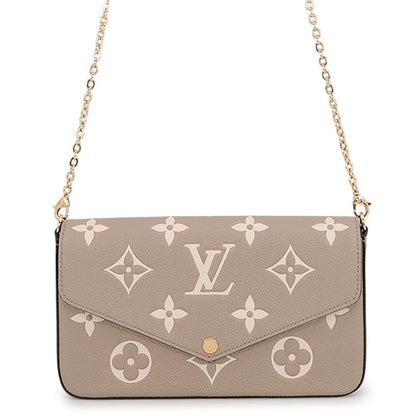 Louis Vuitton Chain Wallet Monogram Empreinte Pochette Felicie Shoulder Bag