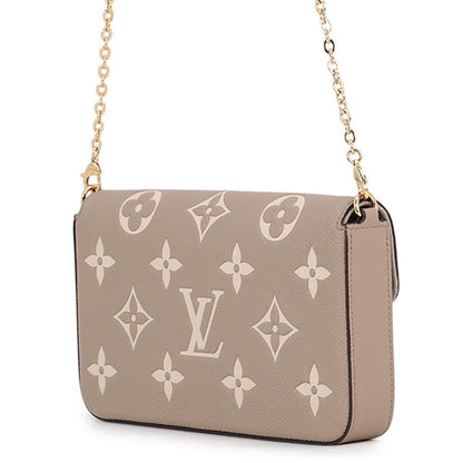 Louis Vuitton Chain Wallet Monogram Empreinte Pochette Felicie Shoulder Bag — view 2