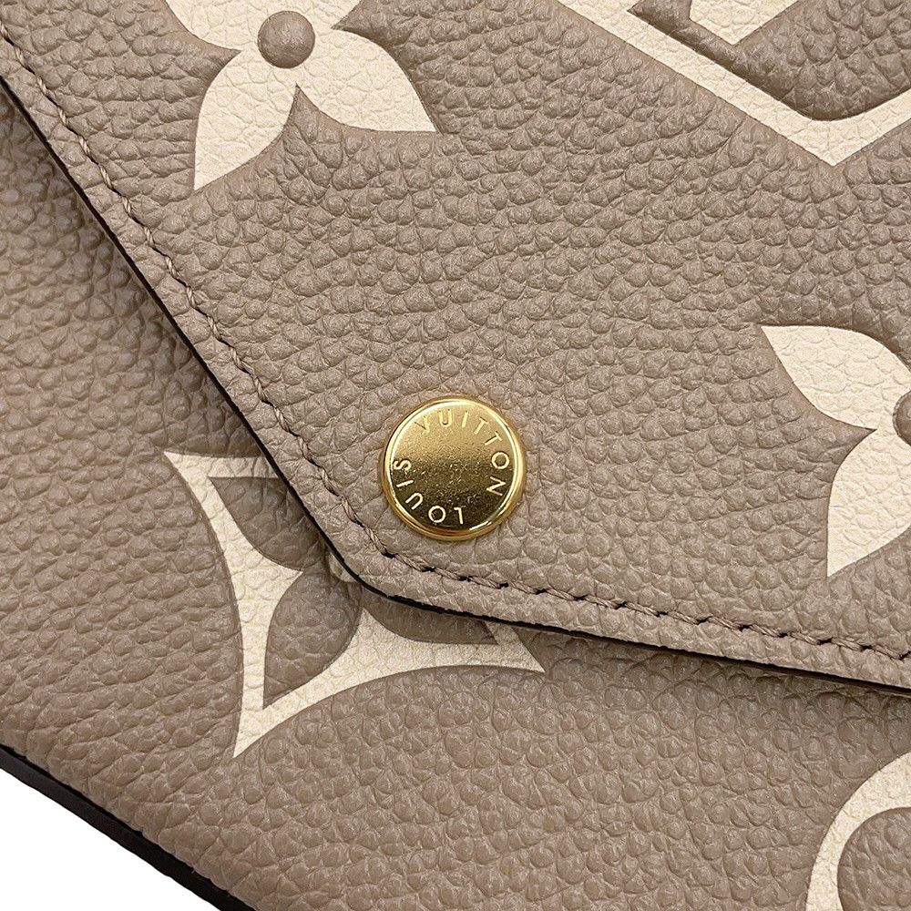 Louis Vuitton Chain Wallet Monogram Empreinte Pochette Felicie Shoulder Bag — view 8