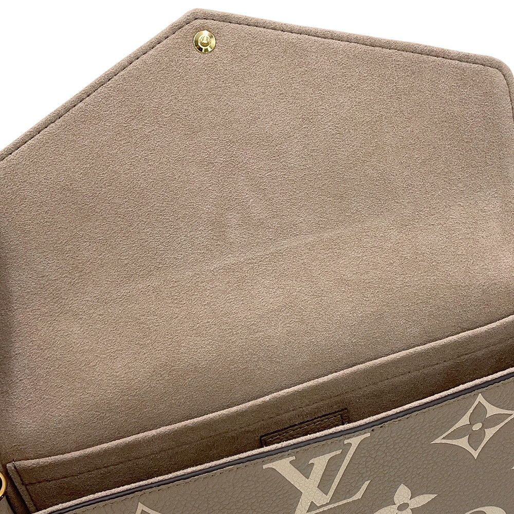 Louis Vuitton Chain Wallet Monogram Empreinte Pochette Felicie Shoulder Bag — view 7