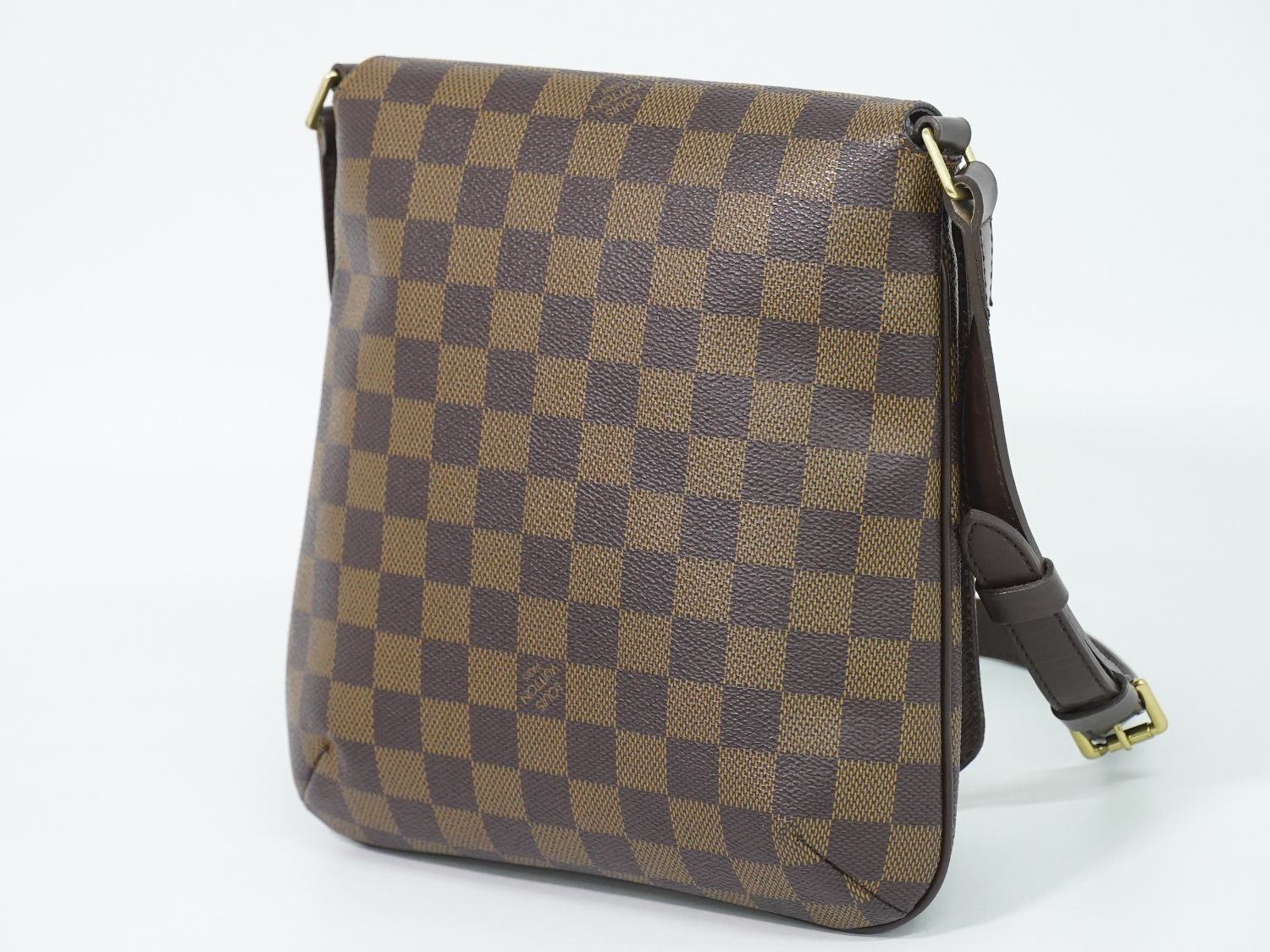 Louis Vuitton LV Musette Salsa Short Damier Ebene Shoulder Bag Brown — view 2