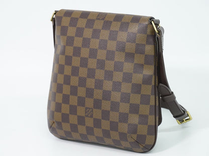 Louis Vuitton LV Musette Salsa Short Damier Ebene Shoulder Bag Brown — view 2