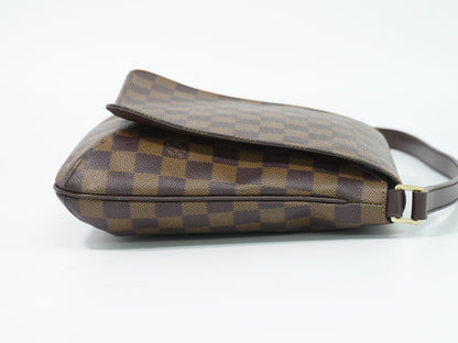 Louis Vuitton LV Musette Salsa Short Damier Ebene Shoulder Bag Brown — view 4
