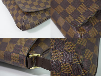 Louis Vuitton LV Musette Salsa Short Damier Ebene Shoulder Bag Brown — view 7