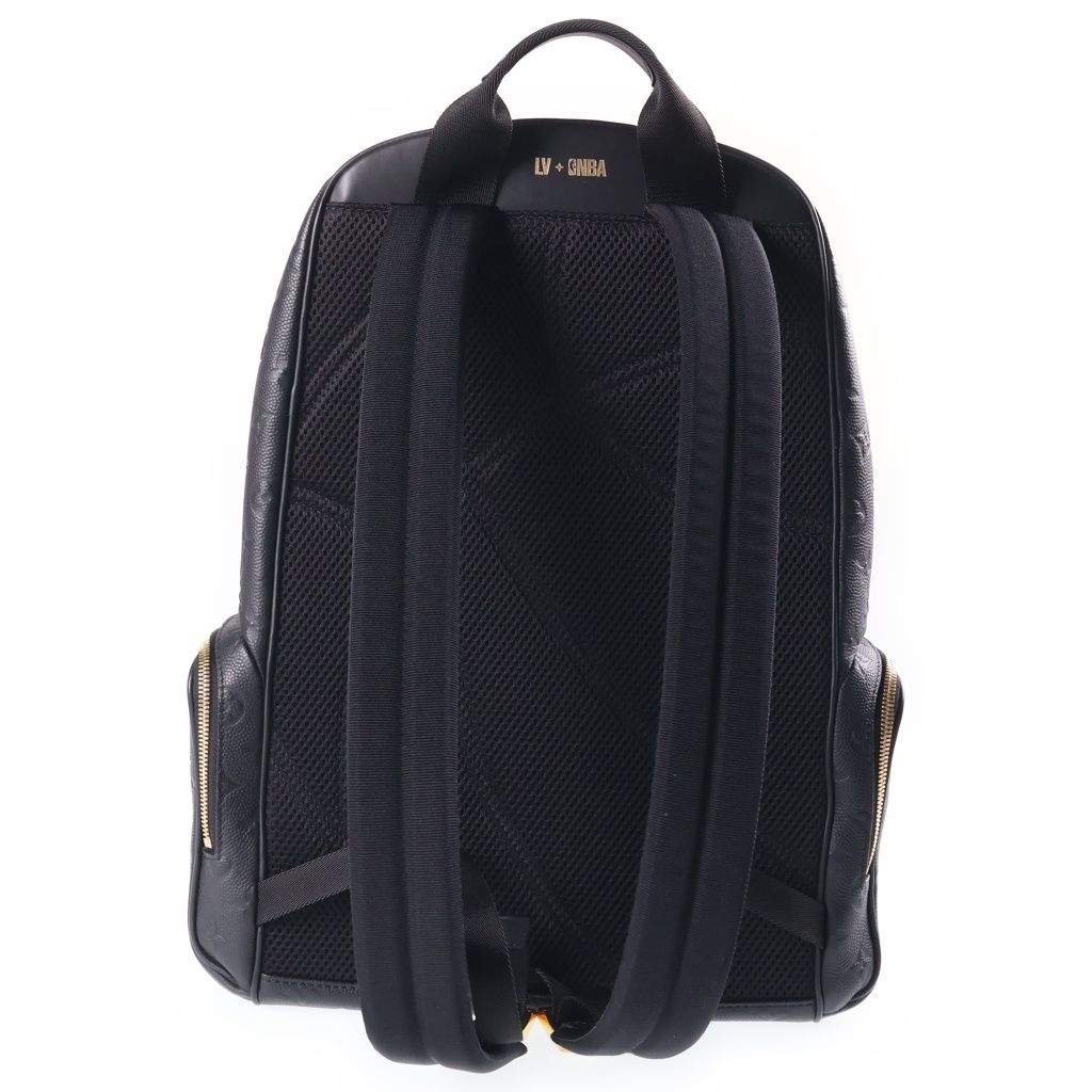 Louis Vuitton Nba Collaboration Monogram Empreinte Basket Backpack Black Leather — view 2