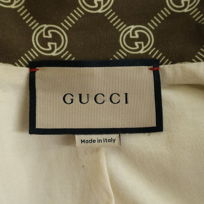 Gucci Interlocking G Sherry Line Cotton Short Length Zip Up Track Jacket #xxs — view 6