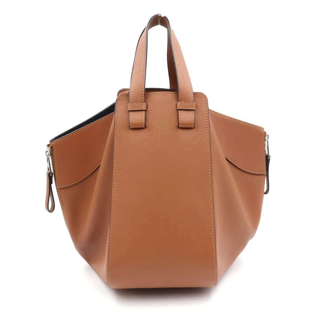 Loewe Hammock Small Shoulder Bag 2-Way Brown Leather — view 2