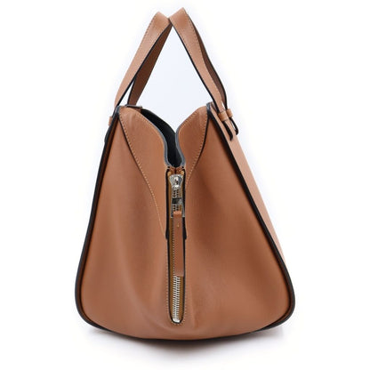 Loewe Hammock Small Shoulder Bag 2-Way Brown Leather — view 3