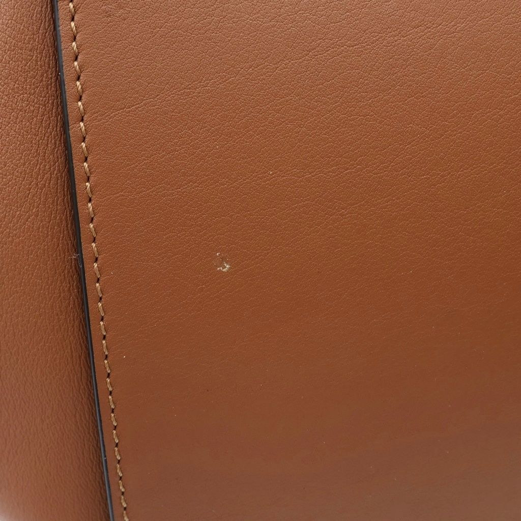 Loewe Hammock Small Shoulder Bag 2-Way Brown Leather — view 6