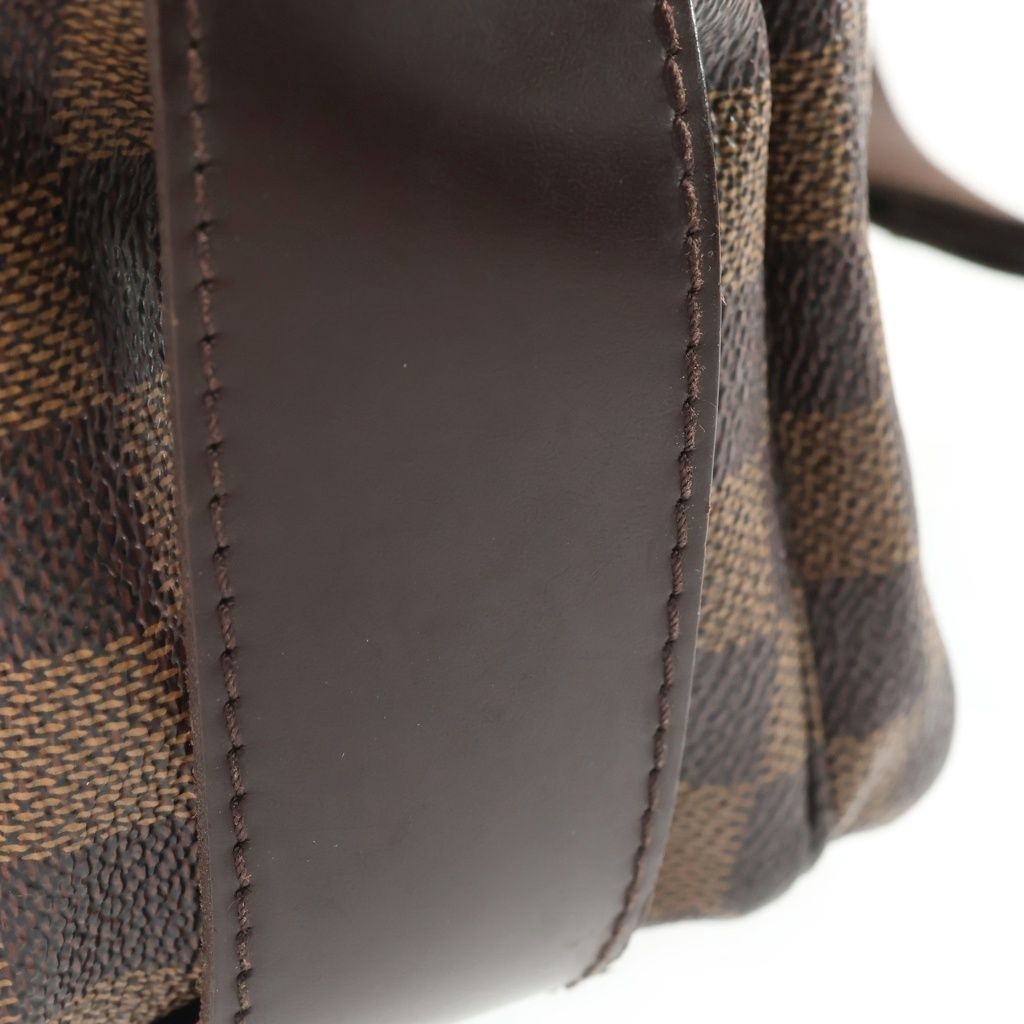 Louis Vuitton Damier Naviglio Shoulder Bag Leather Brown — view 6