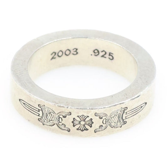 Chrome Hearts Spacer Dagger Ring Silver