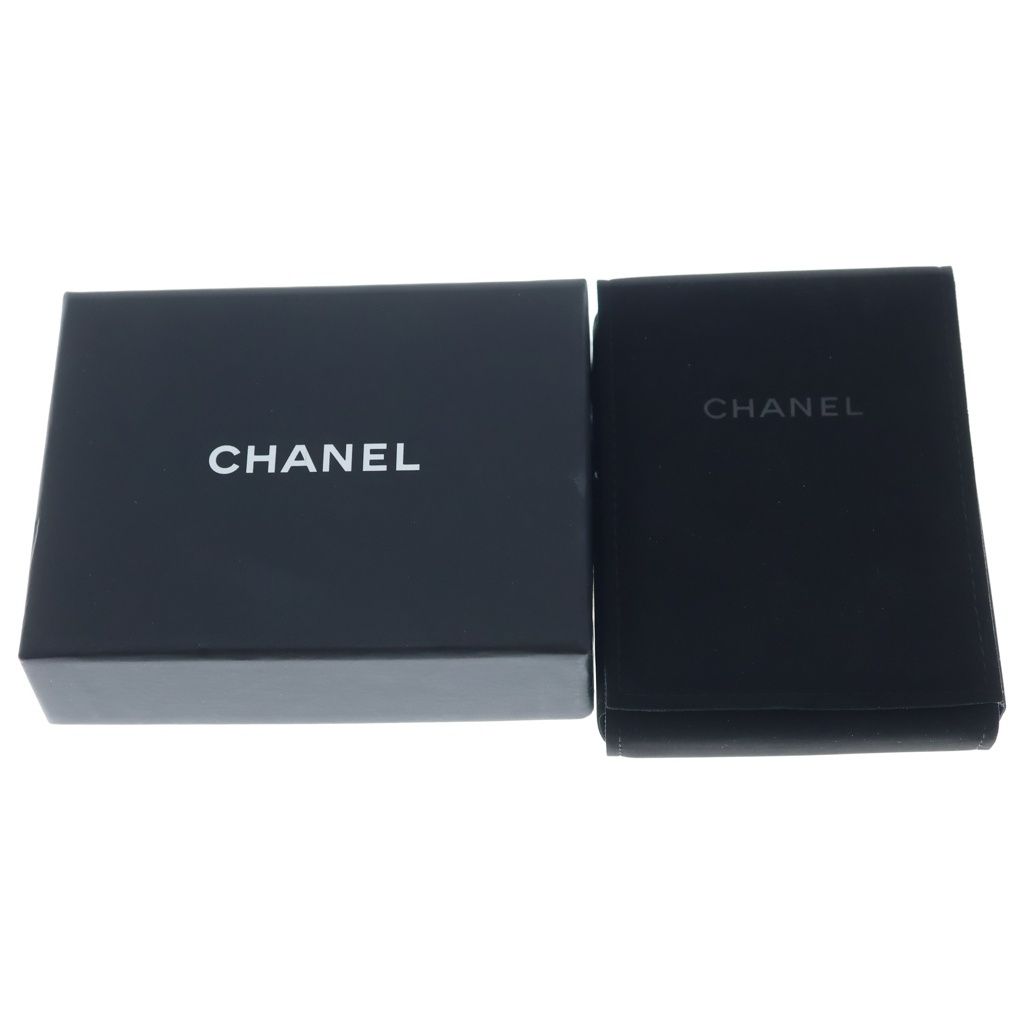 Chanel CC Logo Chain Necklace Silver — view 6