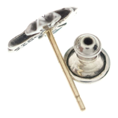 Chrome Hearts No2 CH Cross Stud Earrings Silver — view 5