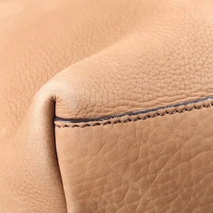 Gucci Soho Chain Shoulder Bag Interlocking Leather Beige — view 5