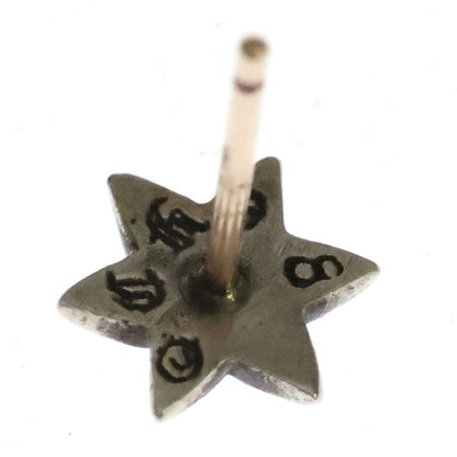 Chrome Hearts CO Star Stud Earrings Silver — view 5