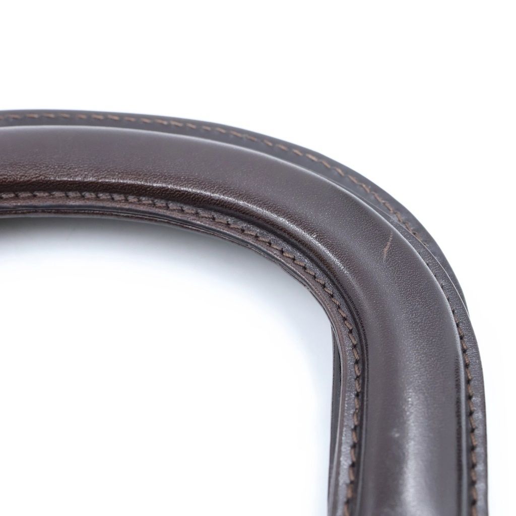 Fendi Zucca Canvas Leather Silver Tote Bag Brown — view 7