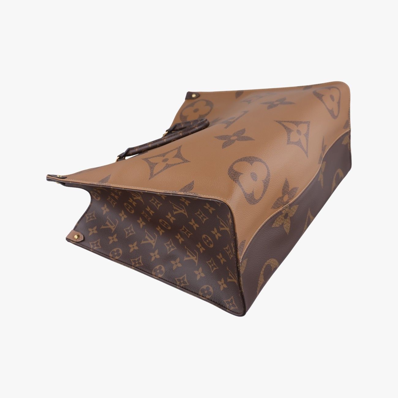 Louis Vuitton On The Go GM Monogram Brown Canvas Tote Bag — view 7