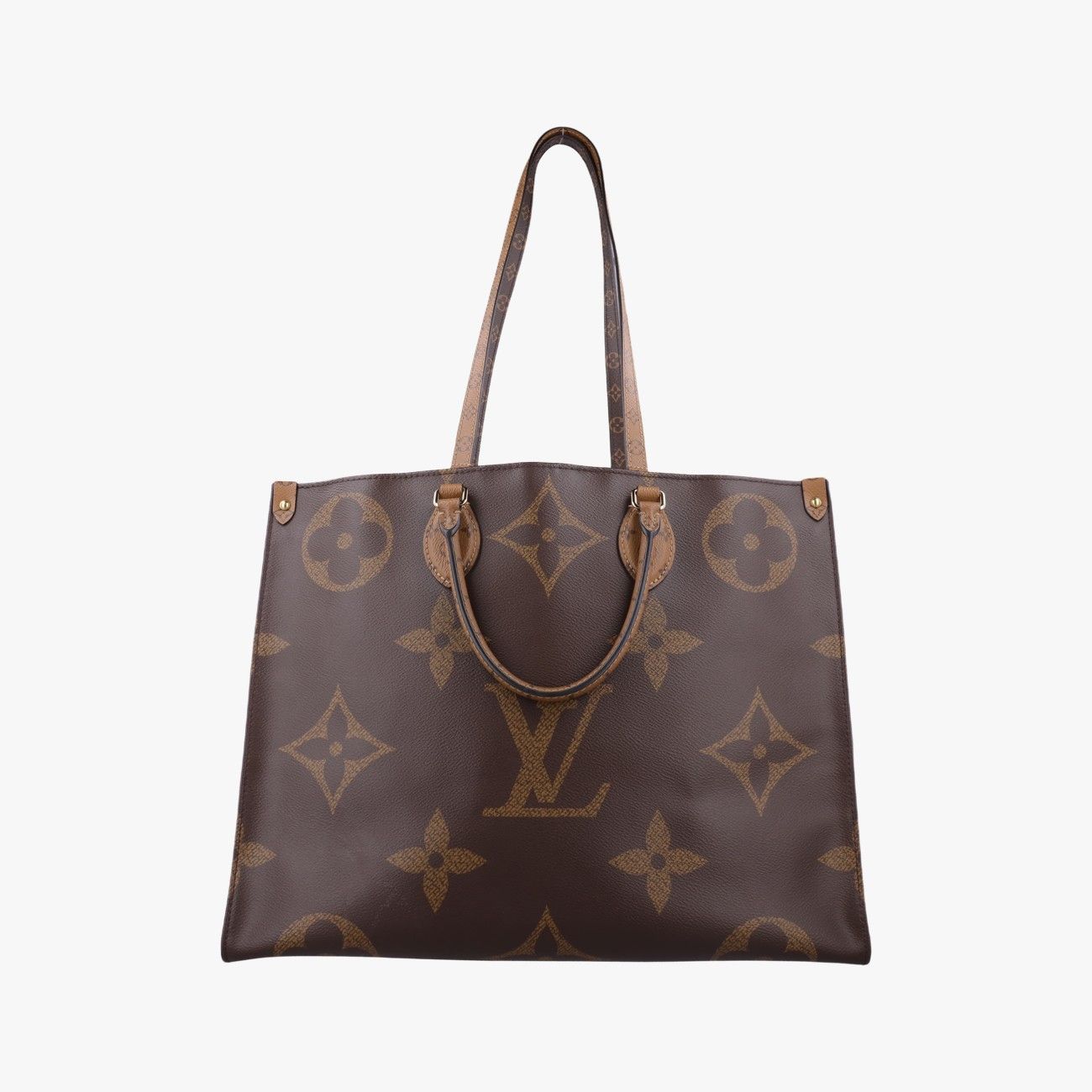 Louis Vuitton On The Go GM Monogram Brown Canvas Tote Bag