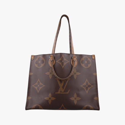 Louis Vuitton On The Go GM Monogram Brown Canvas Tote Bag