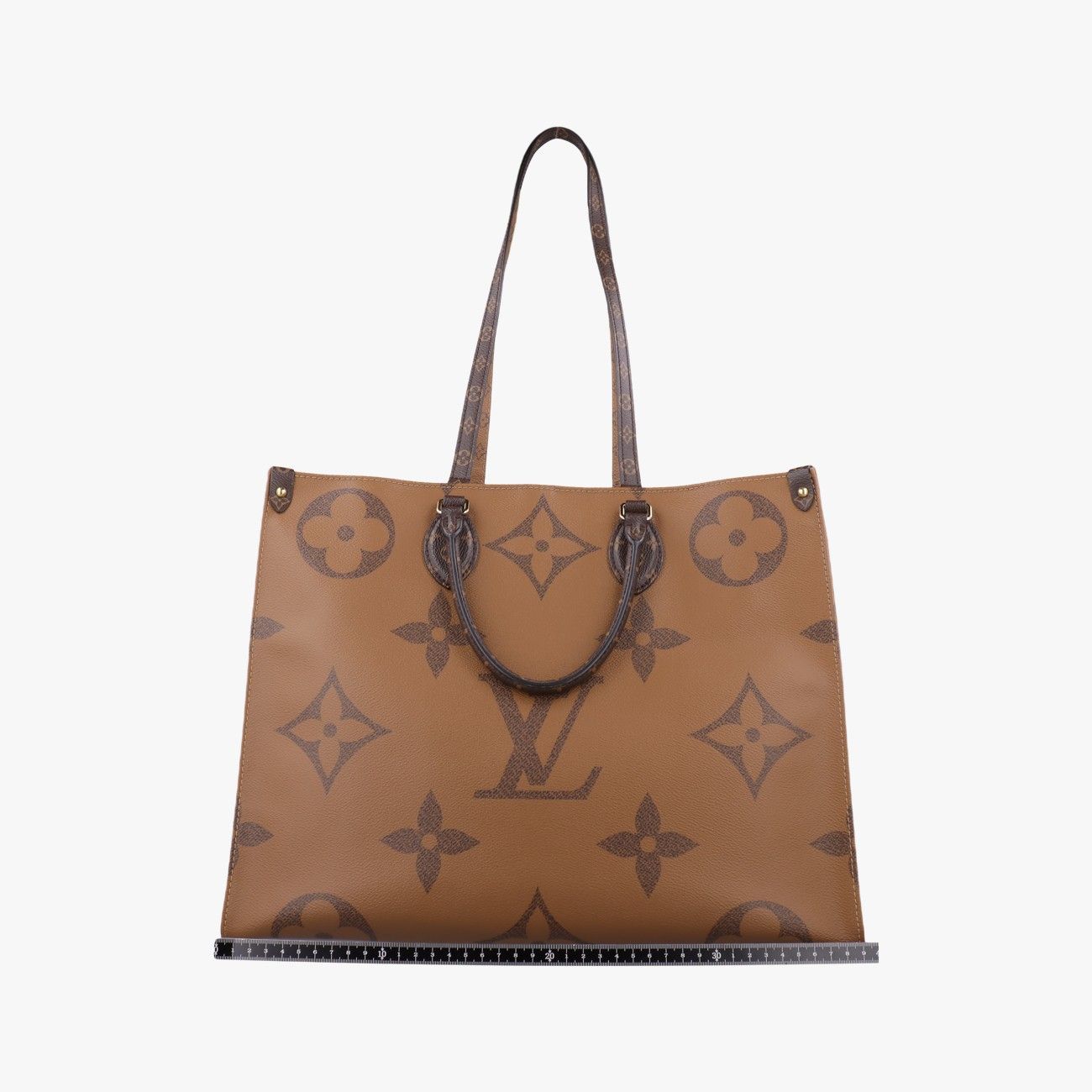 Louis Vuitton On The Go GM Monogram Brown Canvas Tote Bag — view 2