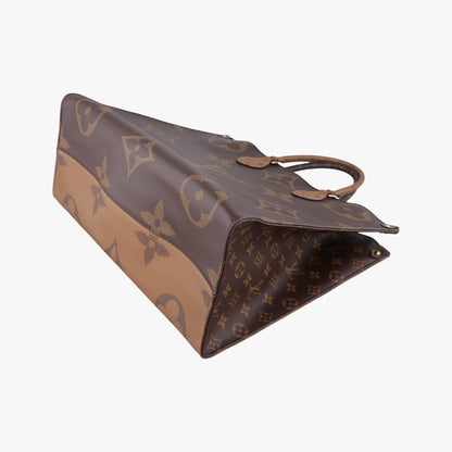 Louis Vuitton On The Go GM Monogram Brown Canvas Tote Bag — view 4