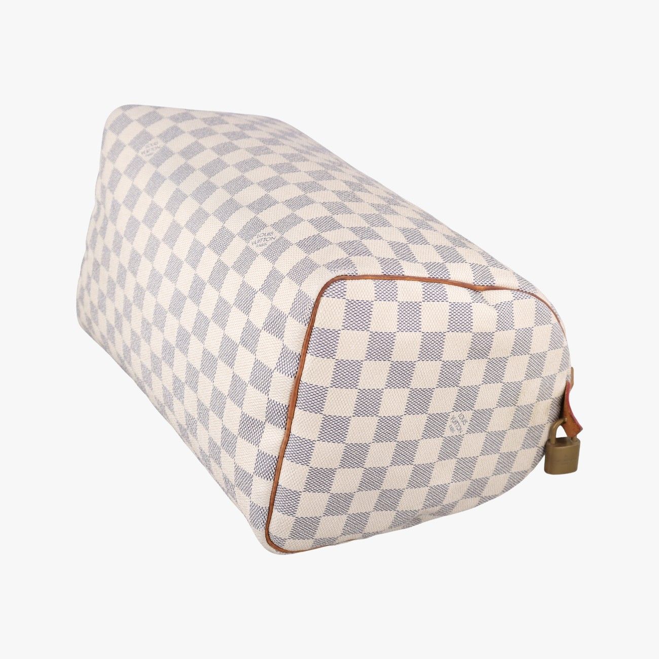 Louis Vuitton Speedy 30 Azur Damier Canvas Handbag — view 4