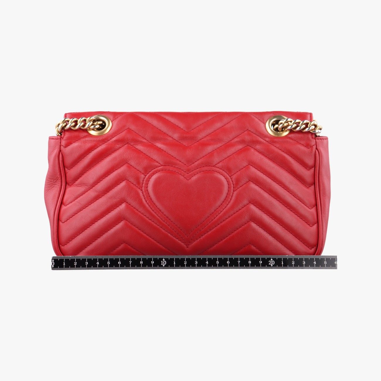 Gucci GG Marmont Red Leather — view 2