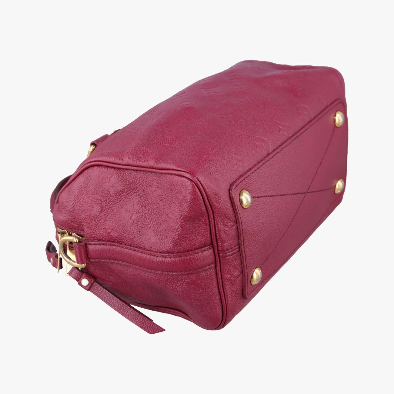 Louis Vuitton Speedy Bandouliere 25 Aurore Monogram Empreinte Handbag — view 7