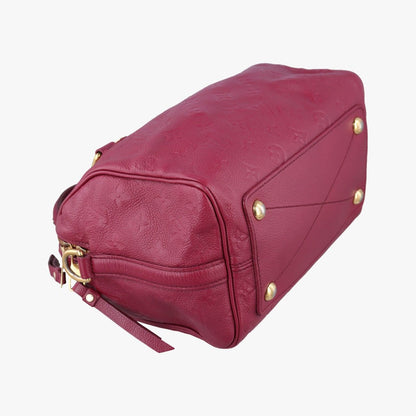 Louis Vuitton Speedy Bandouliere 25 Aurore Monogram Empreinte Handbag — view 7