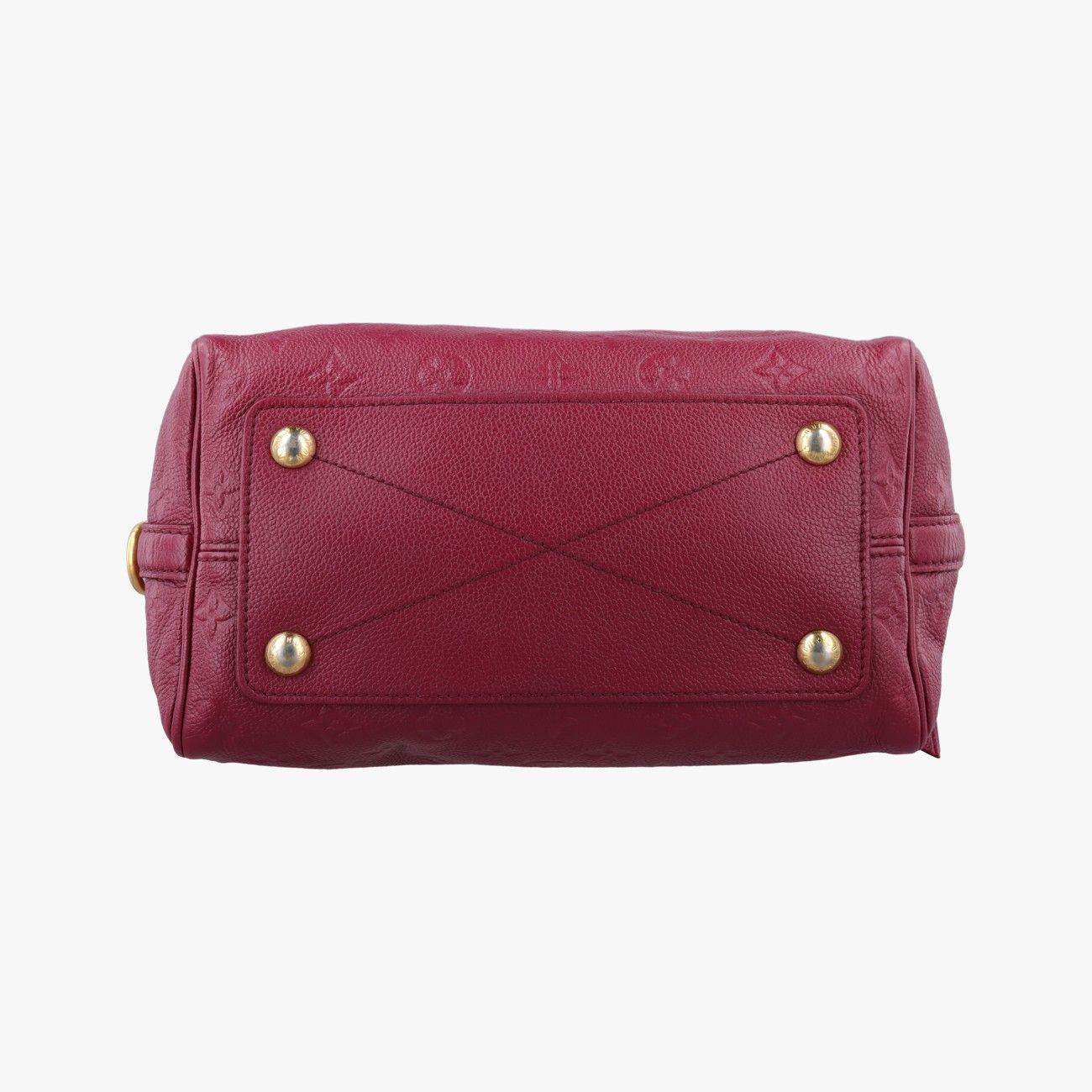 Louis Vuitton Speedy Bandouliere 25 Aurore Monogram Empreinte Handbag — view 3
