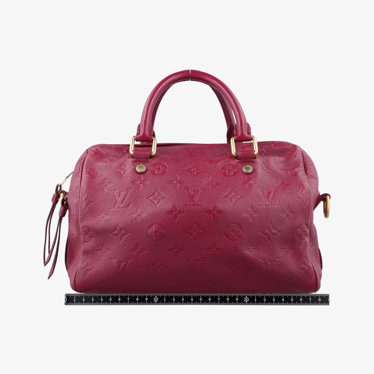 Louis Vuitton Speedy Bandouliere 25 Aurore Monogram Empreinte Handbag — view 2