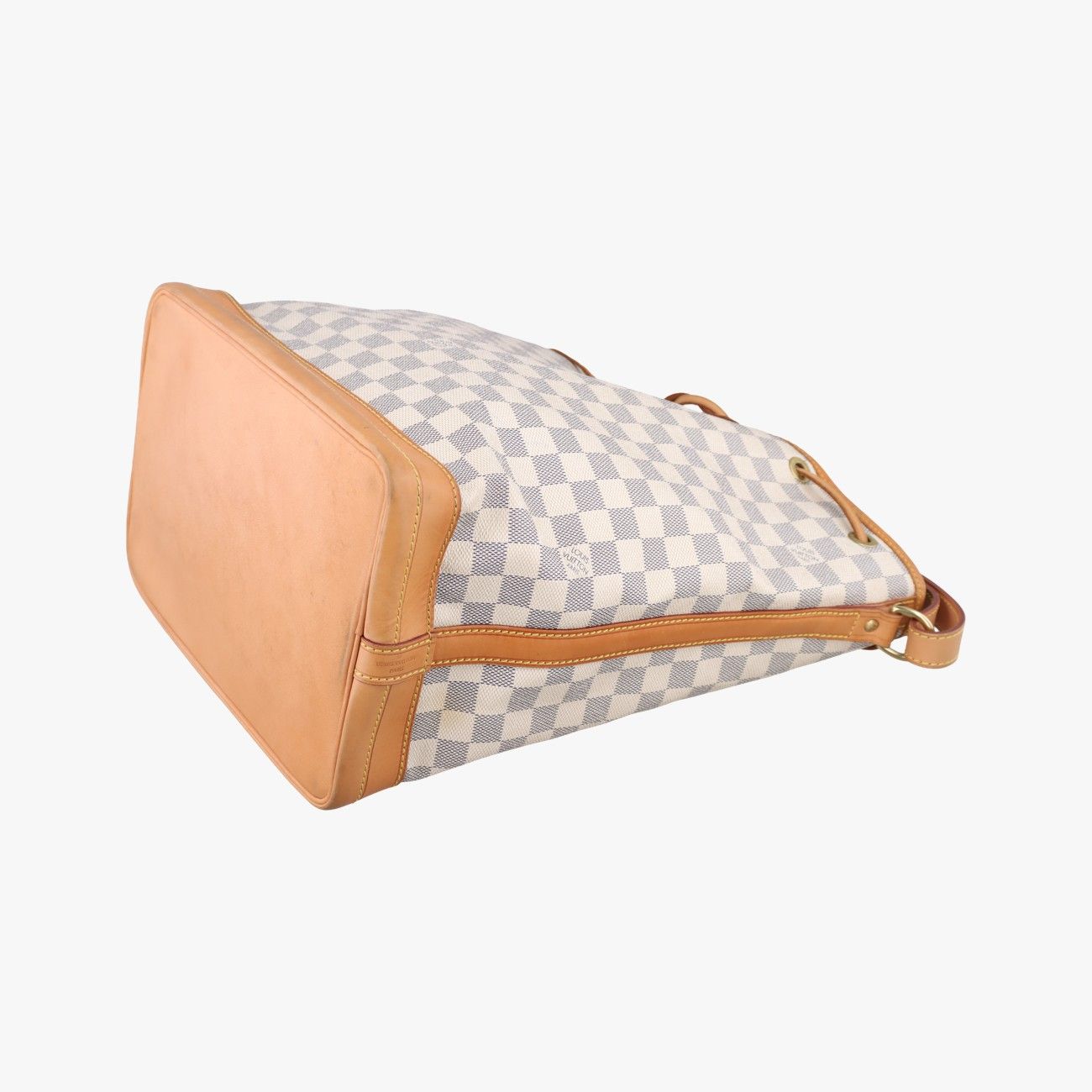 Louis Vuitton Noe Azur Damier Canvas Bucket Bag — view 4