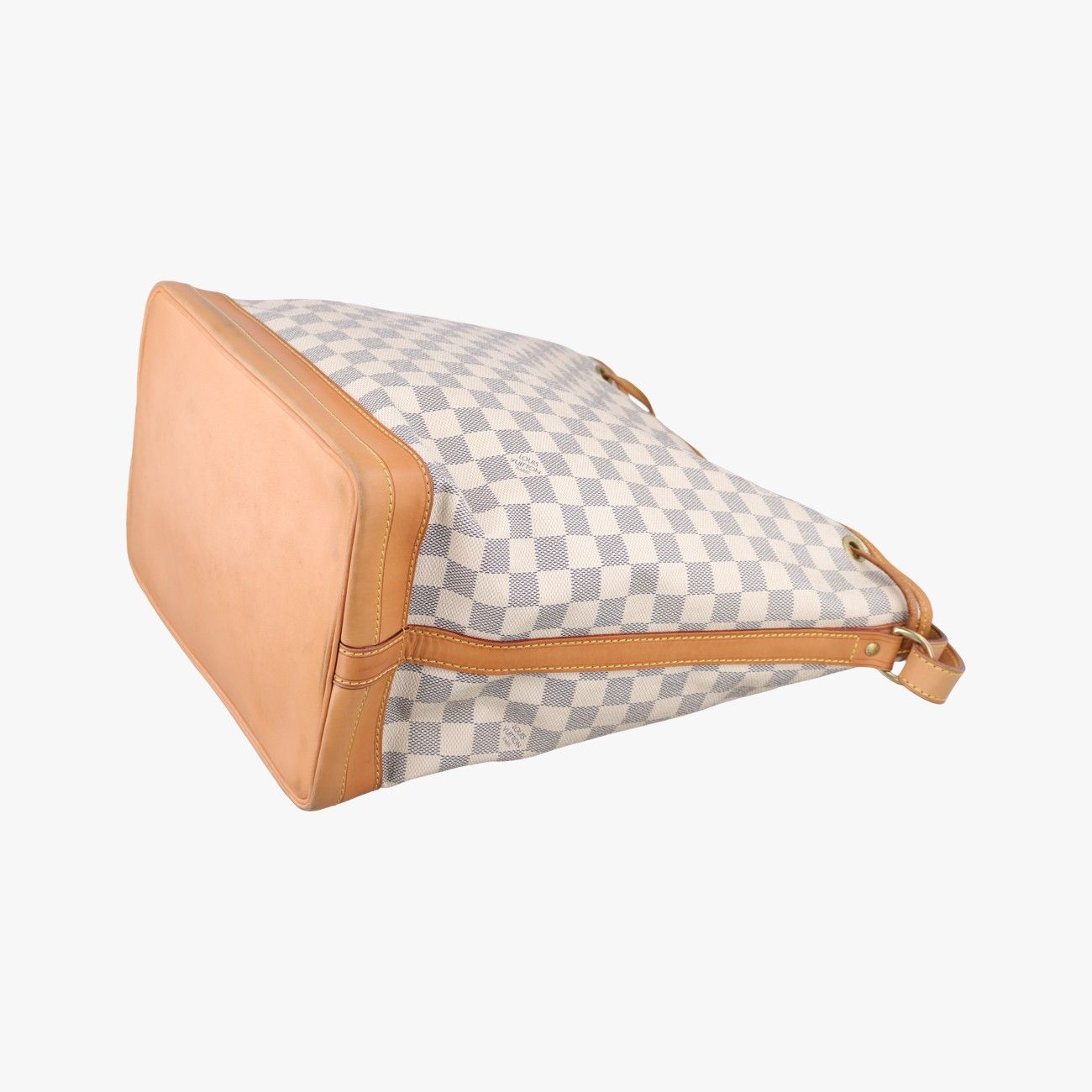 Louis Vuitton Noe Azur Damier Canvas Bucket Bag — view 6