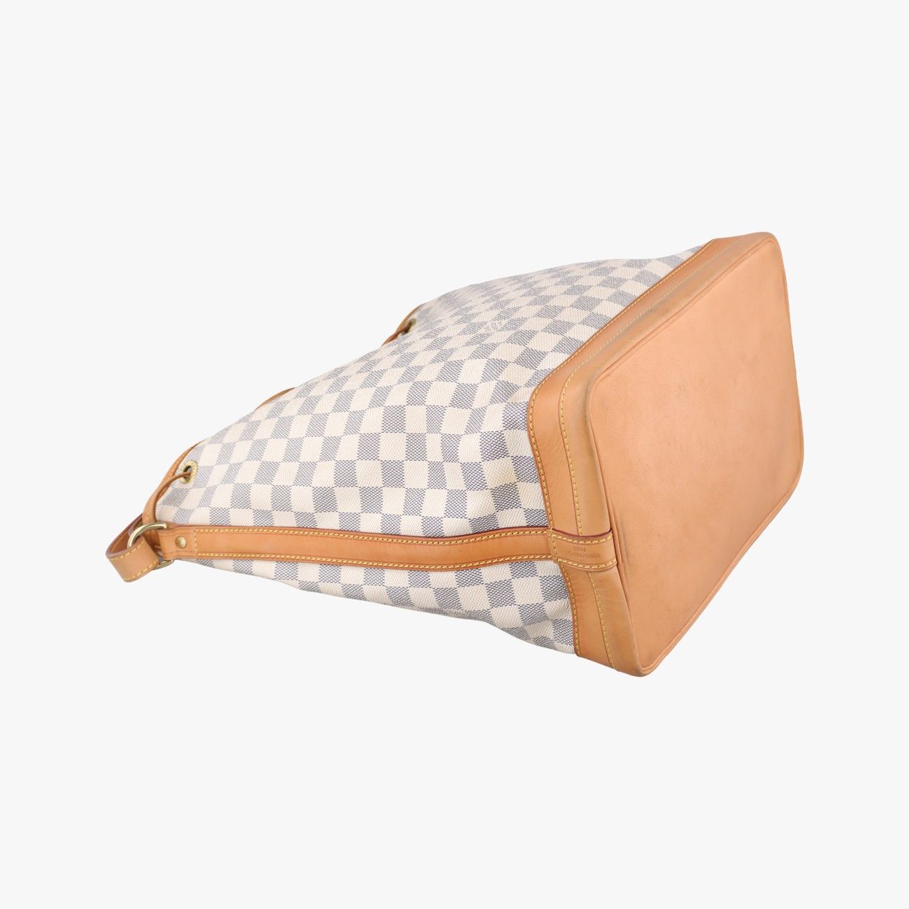 Louis Vuitton Noe Azur Damier Canvas Bucket Bag — view 7