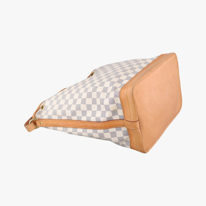 Louis Vuitton Noe Azur Damier Canvas Bucket Bag — view 7