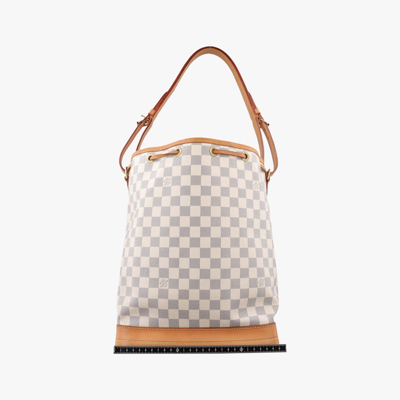 Louis Vuitton Noe Azur Damier Canvas Bucket Bag — view 2