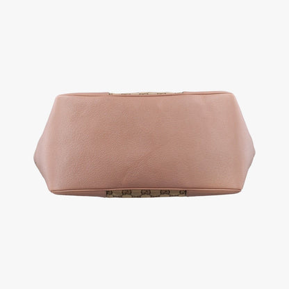 Gucci Bree Beige Pink Canvas Leather — view 3
